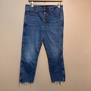 Madewell 10” High Rise Skinny size 29